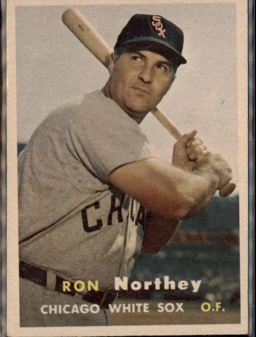 1957 Topps #31 Ron Northey - ( pk1 ) - Chicago White Sox