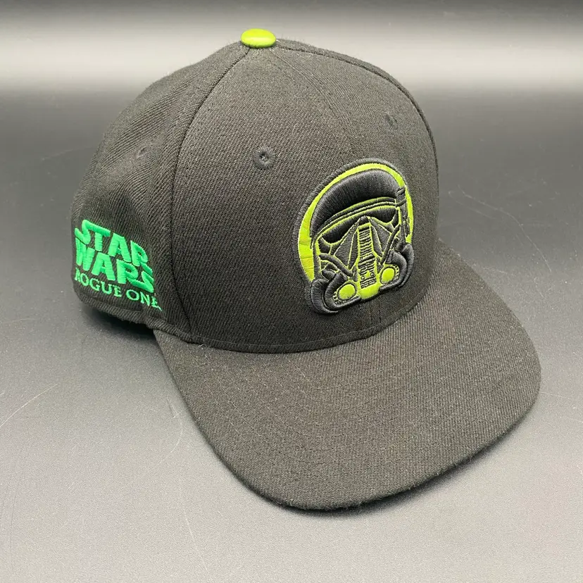 New Era 9Fifty Star Wars Rogue One Youth Black & Green Stormtrooper Snapback Hat