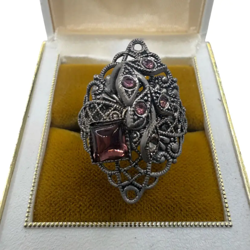 West Germany Vintage Adjustable Ring