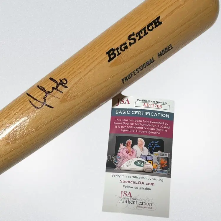 Juan Gonzalez Signed Autographed Rawlings Bat JSA COA Juan Gone Texas Rangers MLB