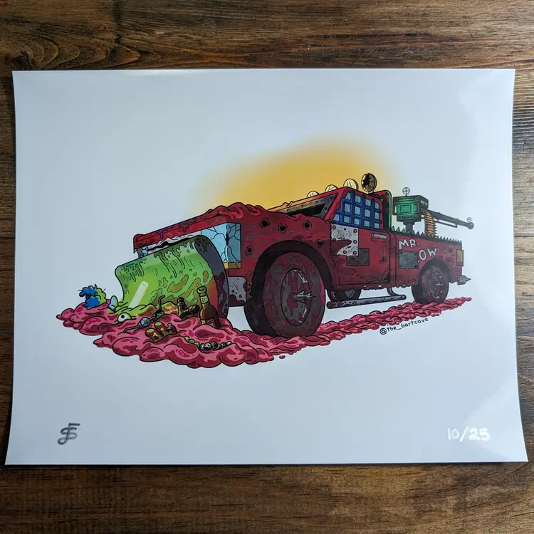 Simpsons Original Art Treehouse Of Horror x2