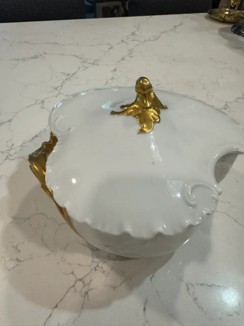 🪹Antique Haviland Limoges Casserole