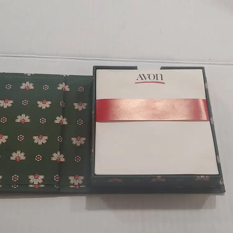 Vintage Avon memo pad