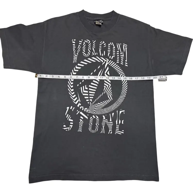 Vintage 90’s Volcom Classic Stone Gray Y2K T-Shirt - Medium