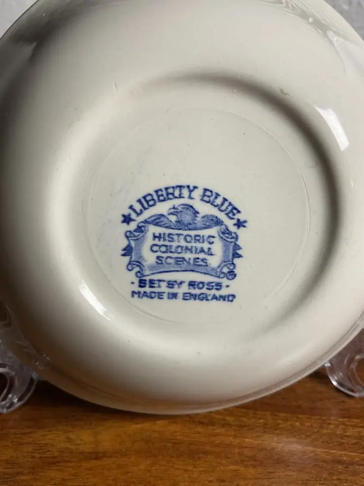 Liberty Blue Betsy Ross Bowl