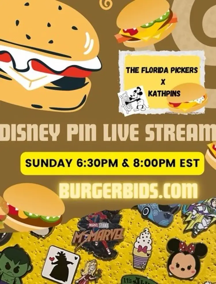 Disney Pin Live Stream W/Vinny #3