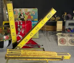 Accordion Yardstick Ruler 6 Ft