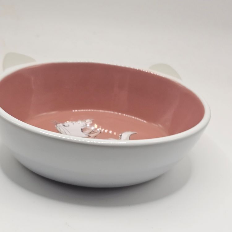Disney chewie Marie aristocrats cat food bowl retired no skid