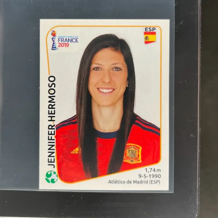 Jennifer Hermoso 2019 Panini Women’s World Cup Sticker Spain Card
