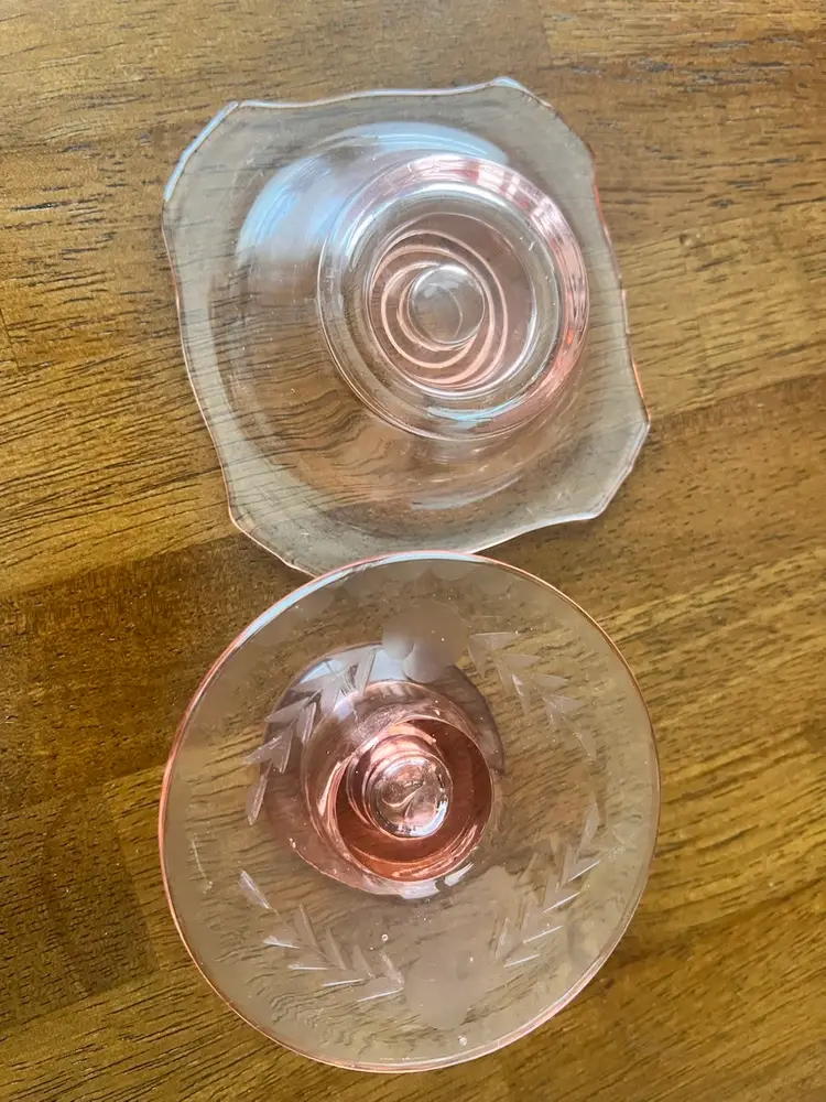 Pretty in Pink Candle Holders