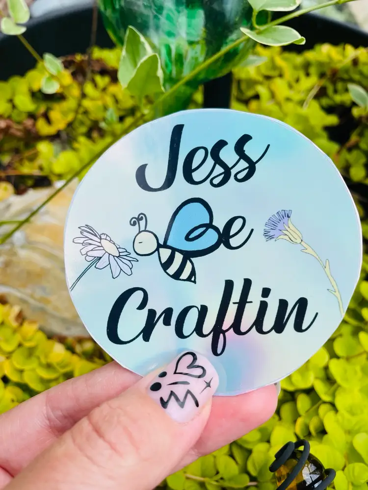 🌸 Brand sticker for Jess B Craftin