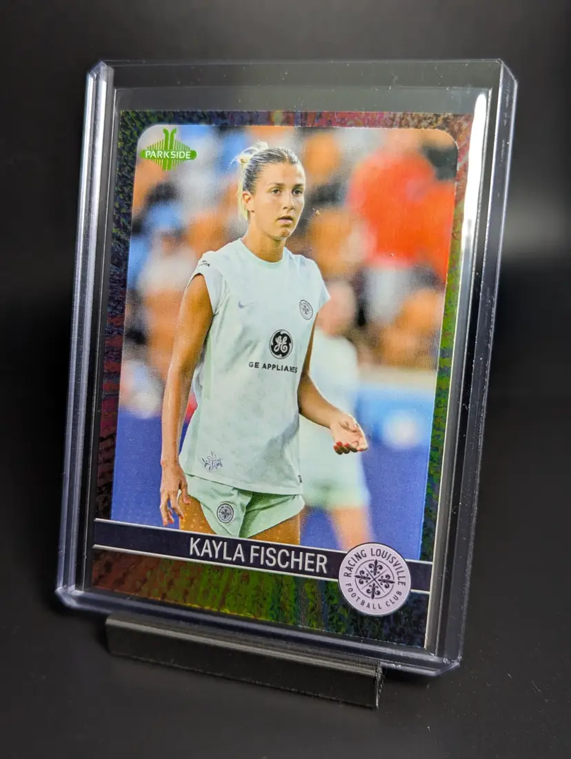 2023 Parkside NWSL Vol 2 Kayla Fischer Shimmer /100 Racing Louisville