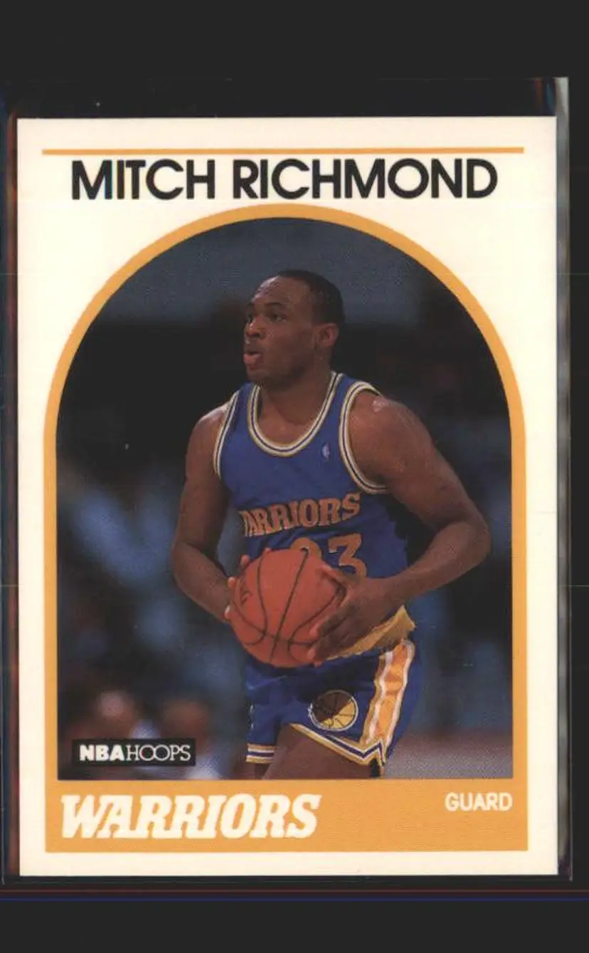 1989-90 Hoops #260 Mitch Richmond - (137) - Golden State Warriors