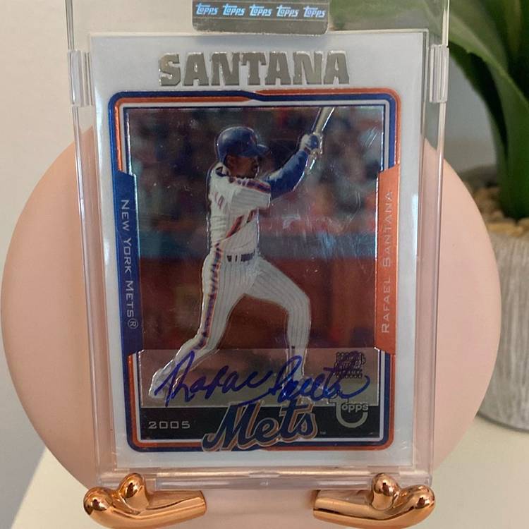 Rafael Santana Topps 2005 Autograph