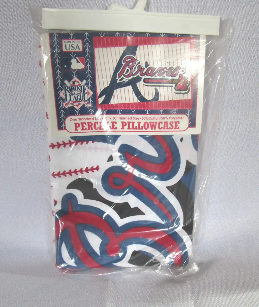 1 Official MLB 1994 Atlanta Braves Pillow Case