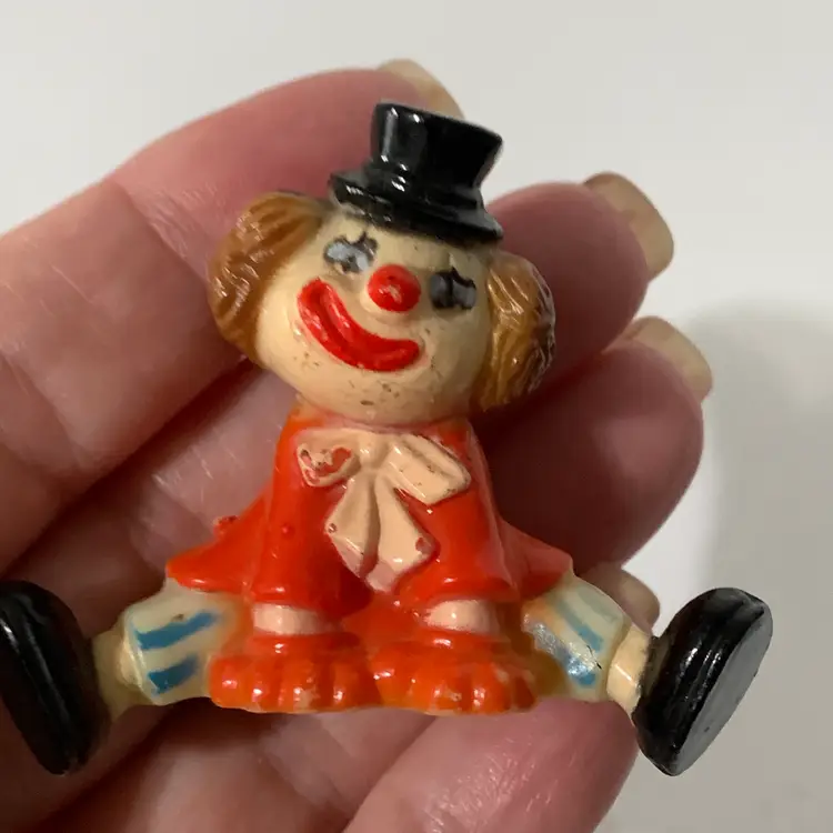Vintage Plastic Clowns