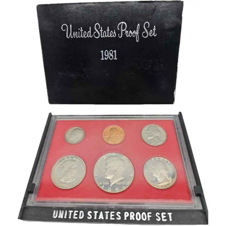 1981 US Proof Coin Set