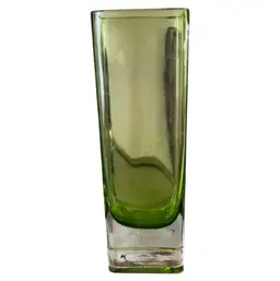 MCM Lime Green Vase