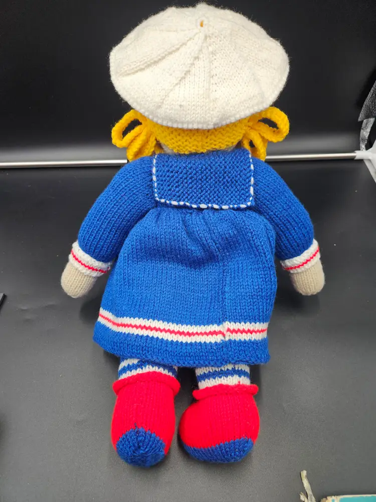 "Sailor Girl" double knit handmade doll using Jean Greenhowe pattern