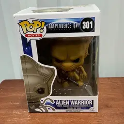 Funko Pop Independence Day Alien Warrior Plus 2