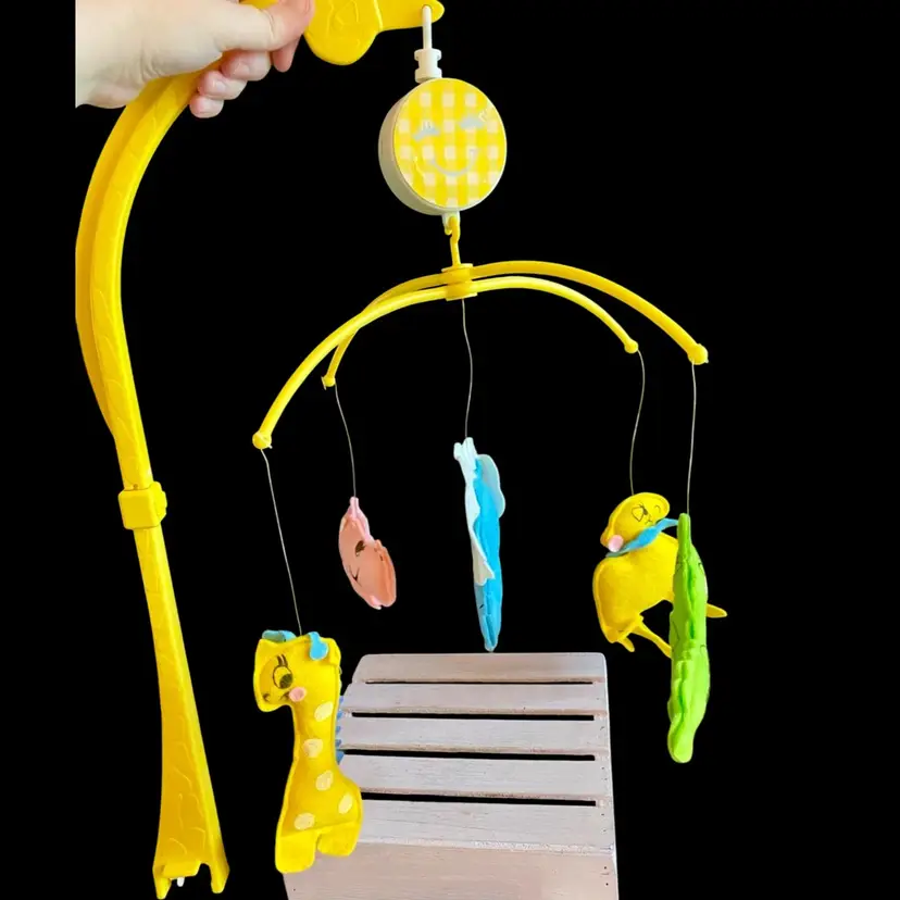 Judi’s Orijinals Jolly Jungle Felt N’ Fun Musical Mobile - With Box