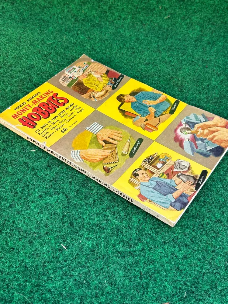 Vintage 1949 Popular Mechanics Money Making Hobbies Excellent