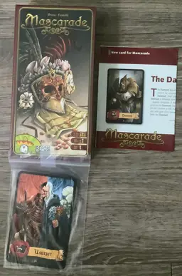 Mascarade with Spielbox Promos Board Game