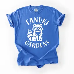 PREORDER - Tanuki Gardens Shirt Flo Blue