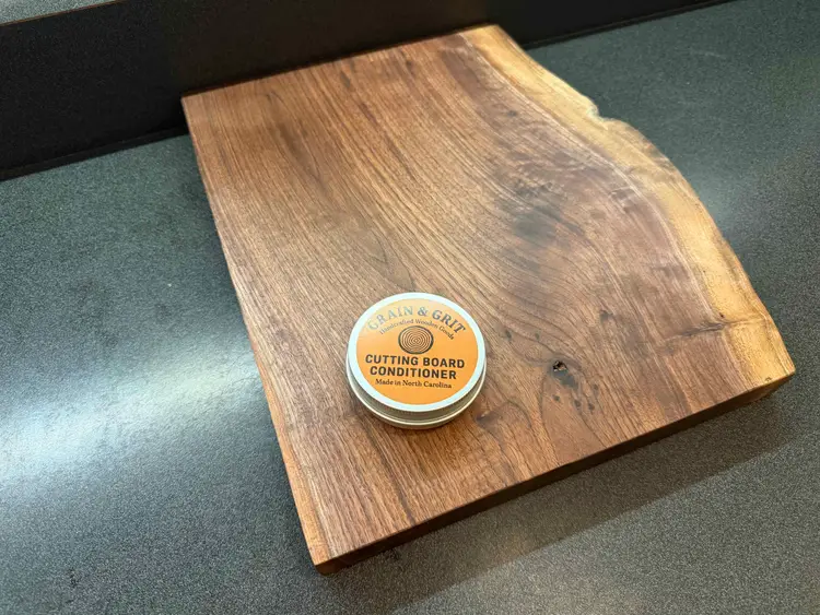 Live Edge Walnut Charcuterie Board