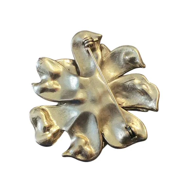 LC Flower Brooch 1 1/2”