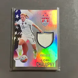 Lori Chalupny Patch 90/299 - 2015 Panini USWNT - Women’s Soccer