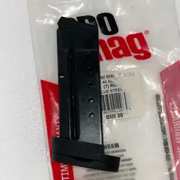 ProMag Smith & Wesson Shield .40 S&W, 7-Round Magazine, SMI 30, Blue Steel