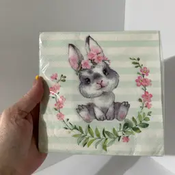 Cute Bunny Napkins 20ct