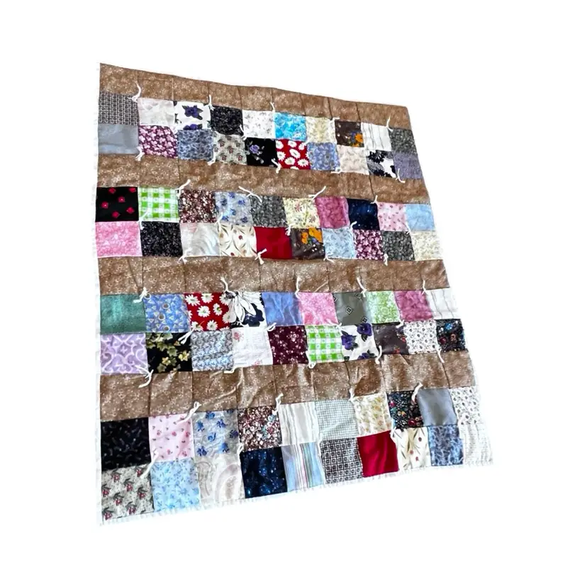 03 Vintage Handmade Quilt Lap