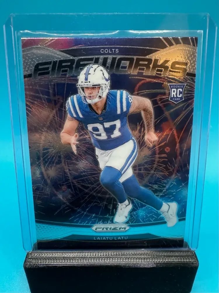 Laiatu Latu Prizm Fireworks RC Indianapolis Colts