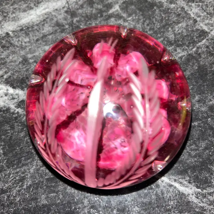 Prestige Art Glass Paperweight 1997