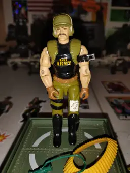 1989 BACKBLAST (V1) Anti-Aircraft Soldier G.I. Joe