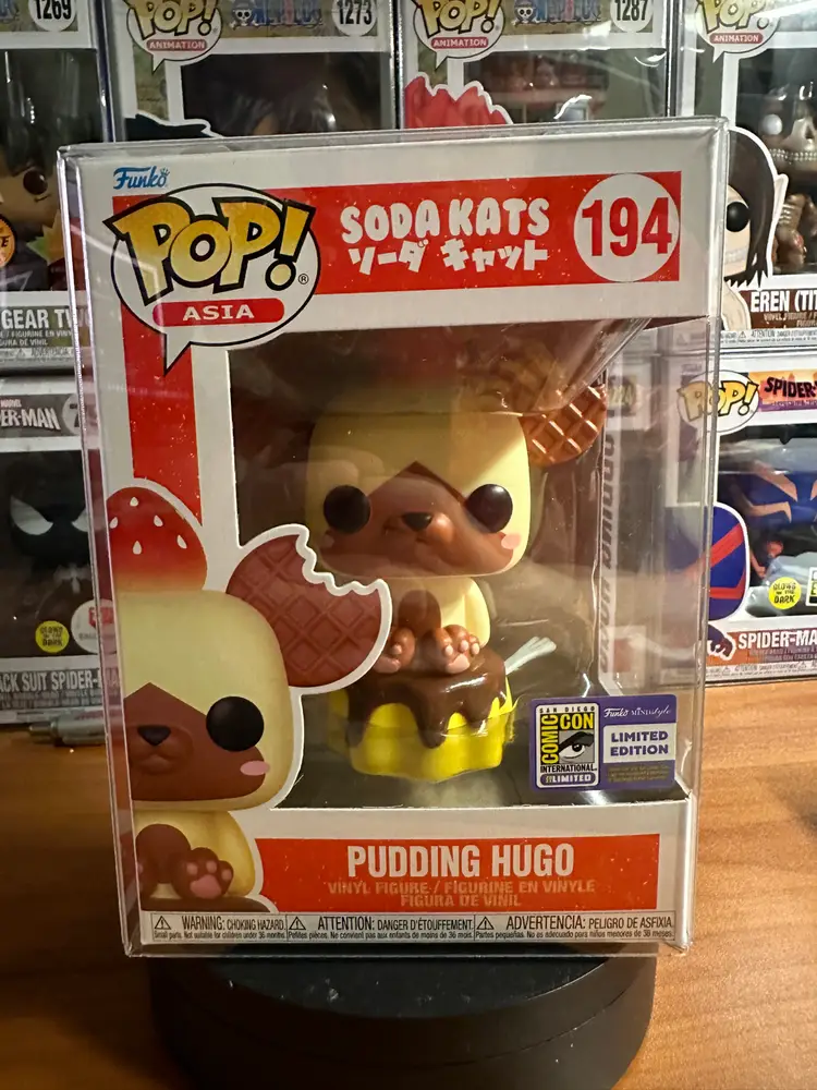 Pudding Hugo Soda Kats 194 SDCC 2023 Exclusive