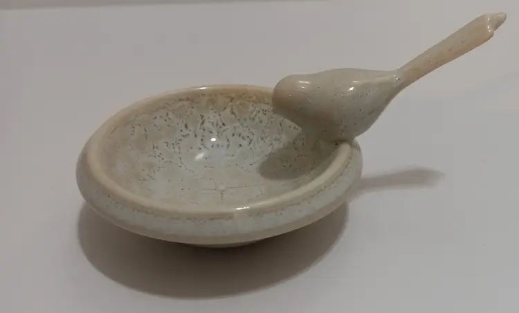 Little Lovely Birdie Stoneware Trinket Dish