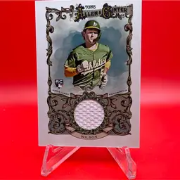 Jacob Wilson 2025 Topps Allen & Ginter RC Full Size Relic Athletics