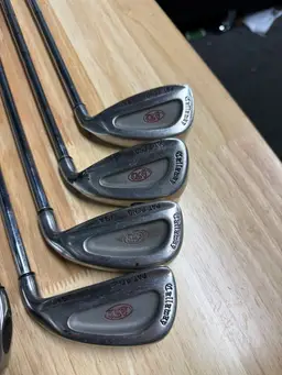 Vintage Callaway S2H2 Iron Set 3-PW Right Handed , Memphis 10 True Temper Shafts With Brand New Star Grips !