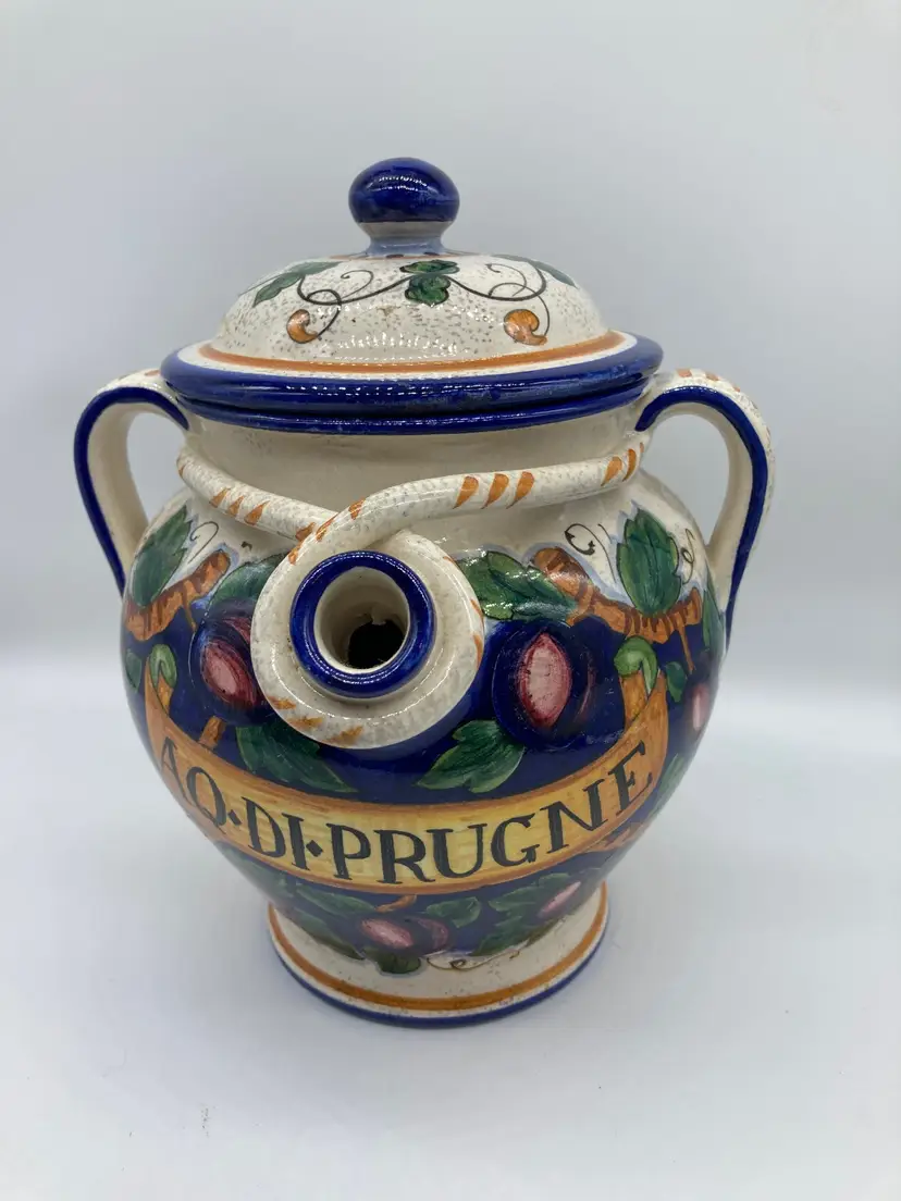 Vintage IMA Ceramiche Artistiche Montelupo F. , water jug