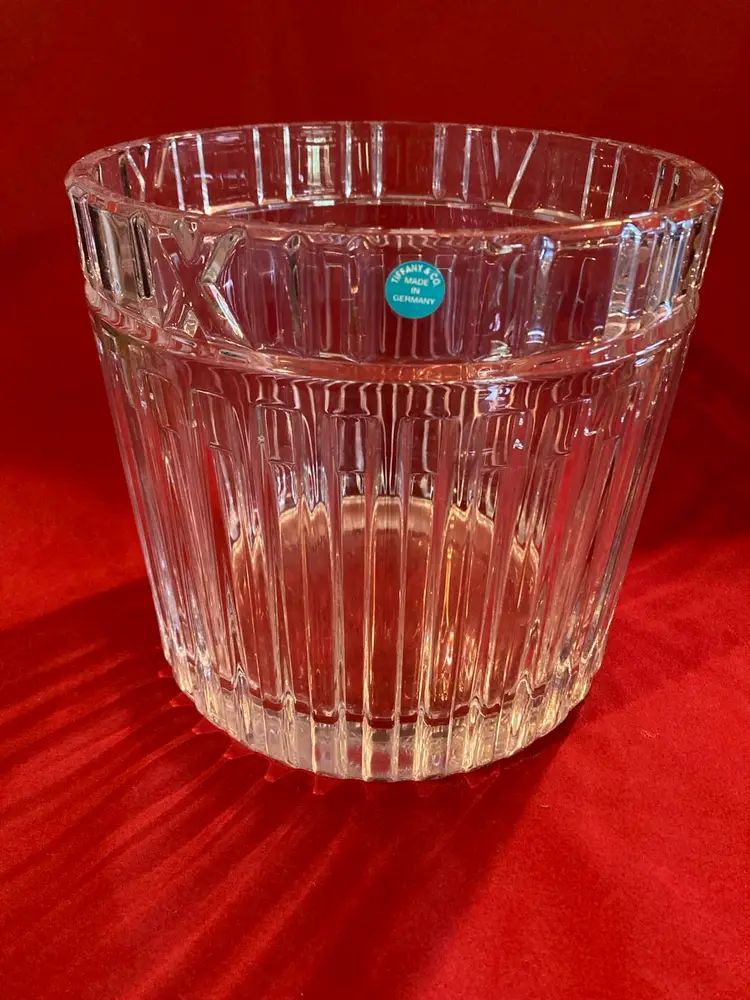 Tiffany & Co. Crystal Champagne Chiller