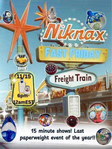 Fast Friday Freight Train - Paperweights 