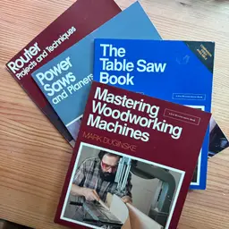 Power Tool Books (Fine Woodworking Magazine)
