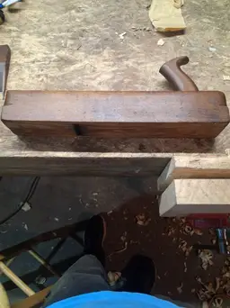 Two Antique wooden Jack planes