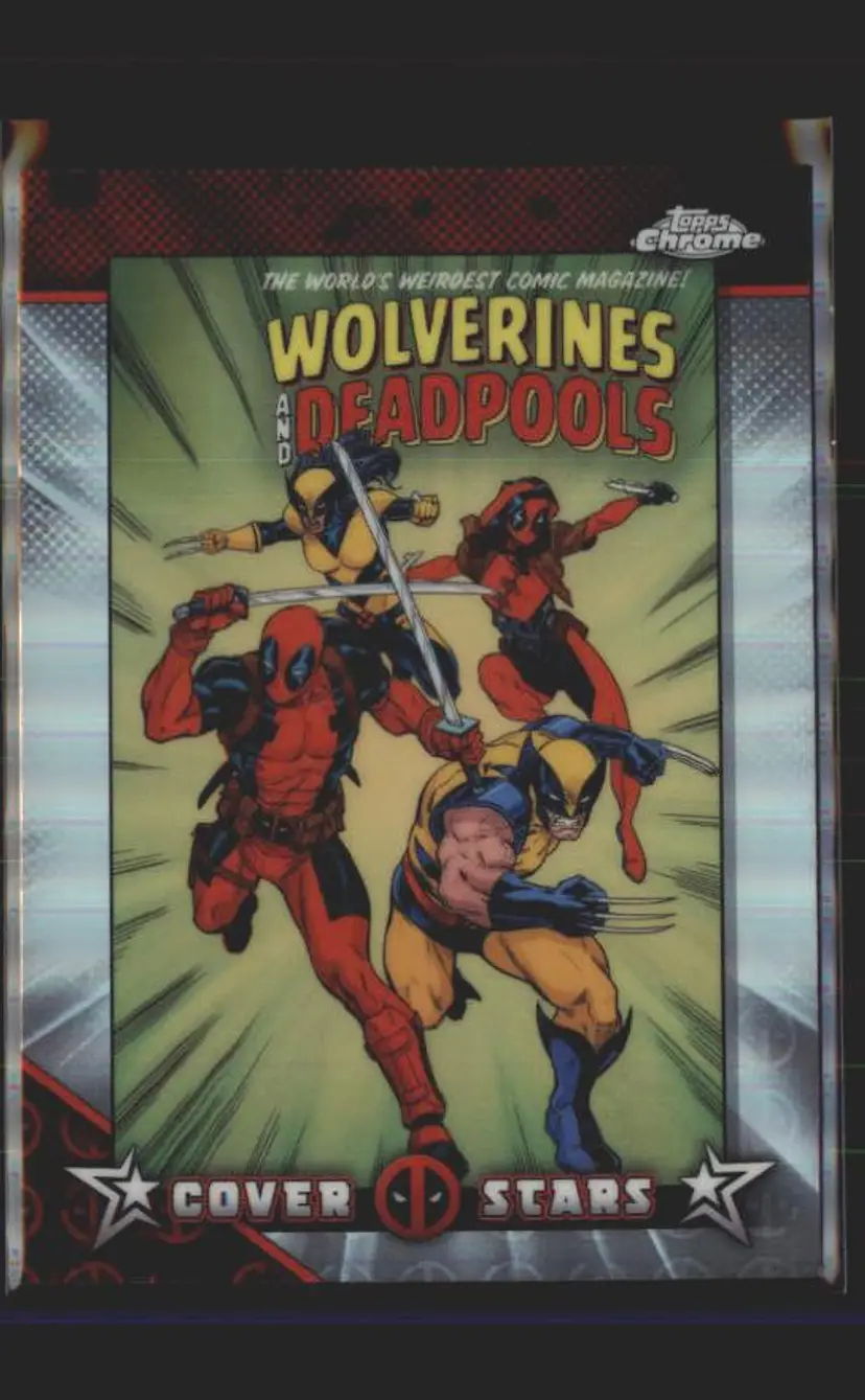 Wolverines & Deadpools 2025 Topps Chrome Deadpool #CS-27 Cover Stars - (140) -