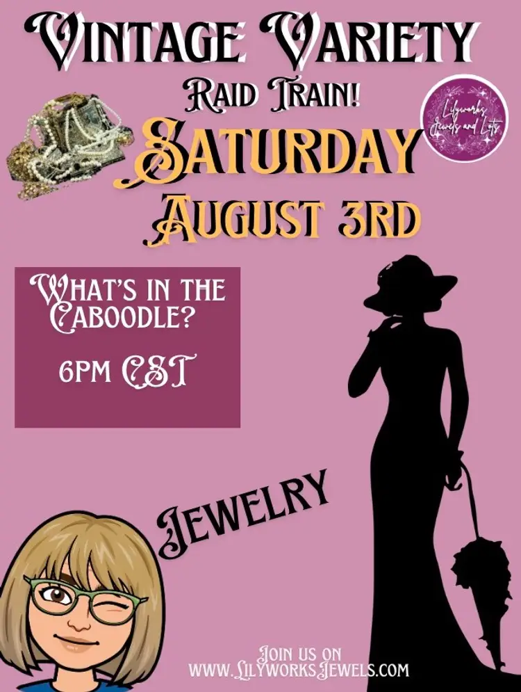 Vintage Variety Jewelry Train - What’s In The Caboodle?