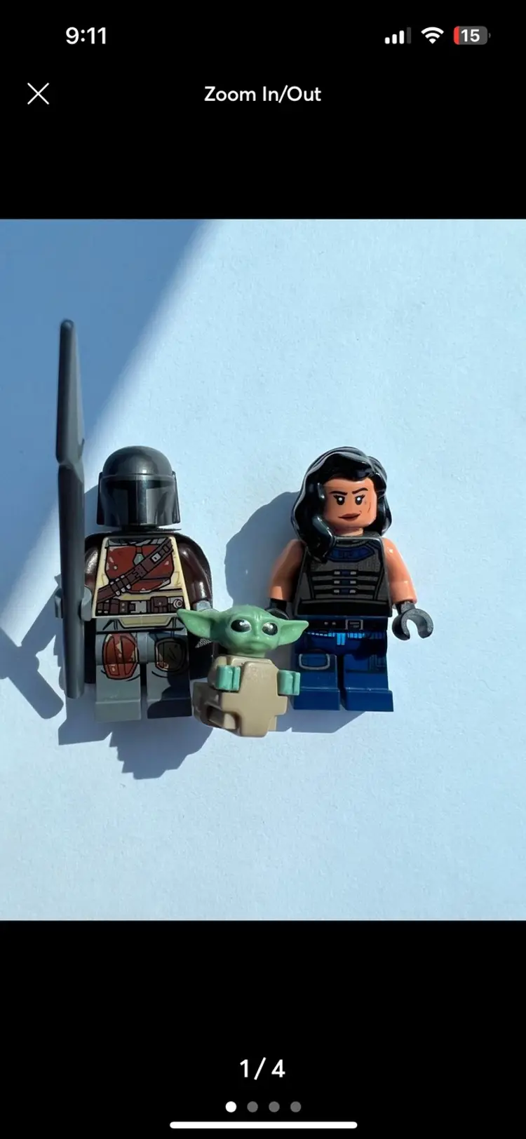 Lego Star Wars: Platonic Parents Minifigures lot 