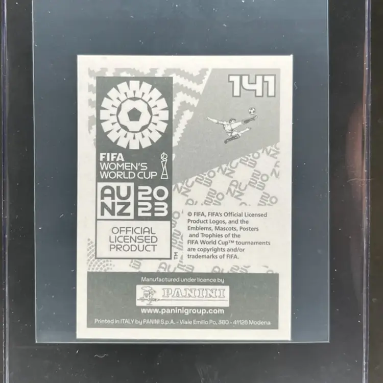 Spain Crest 2023 Panini Women’s World Cup Sticker Spain Soccer Card